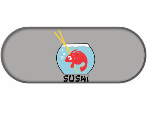 Penál Sushi