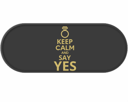 Penál Keep calm and say YES