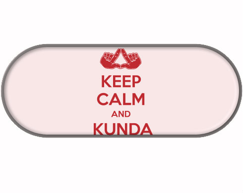 Penál Keep calm and Kunda