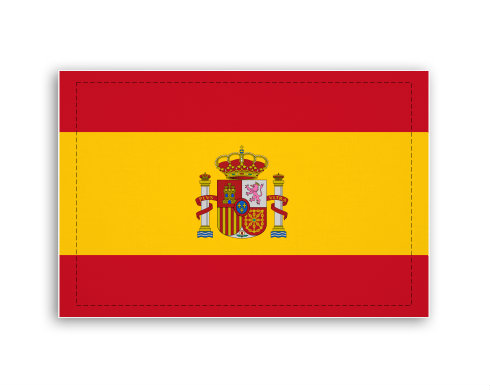 Fotoobraz 60x40 cm malý Španělská vlajka
