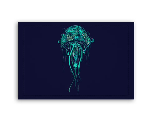 Fotoobraz 60x40 cm malý medúza