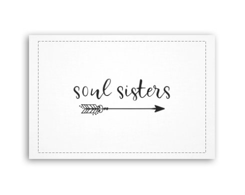 Fotoobraz 60x40 cm malý Soul sisters