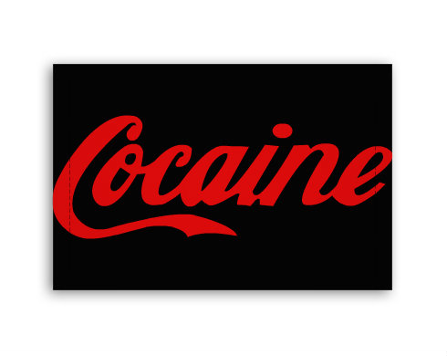 Fotoobraz 60x40 cm malý Cocaine