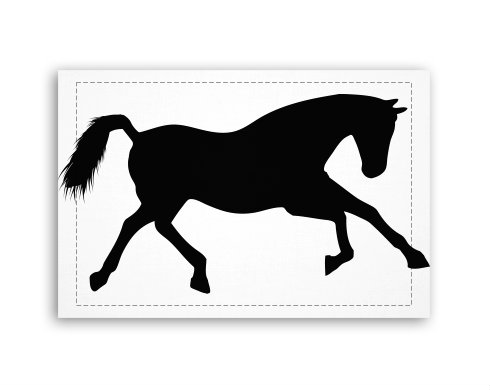 Fotoobraz 60x40 cm malý Běžící kůň
