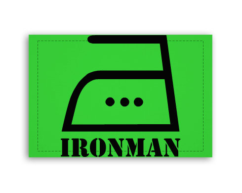 Fotoobraz 60x40 cm malý Ironman