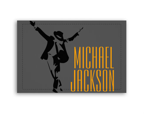 Fotoobraz 60x40 cm malý Michael Jackson