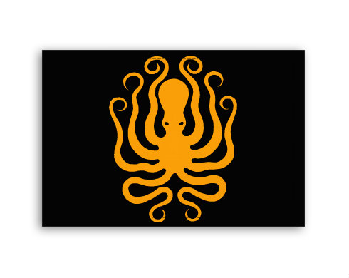 Fotoobraz 90x60 cm střední Octopus