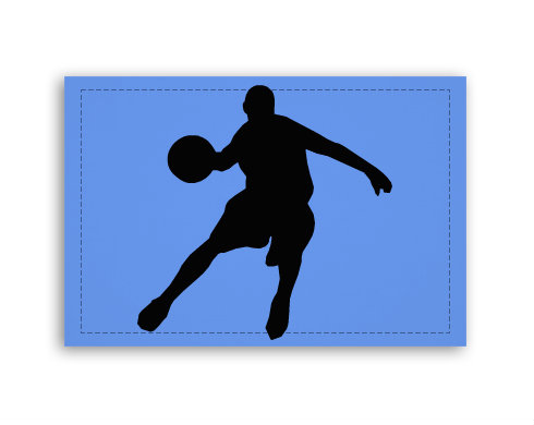 Fotoobraz 90x60 cm střední Basketbal
