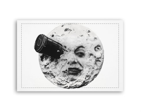 Fotoobraz 90x60 cm střední Cesta na měsíc