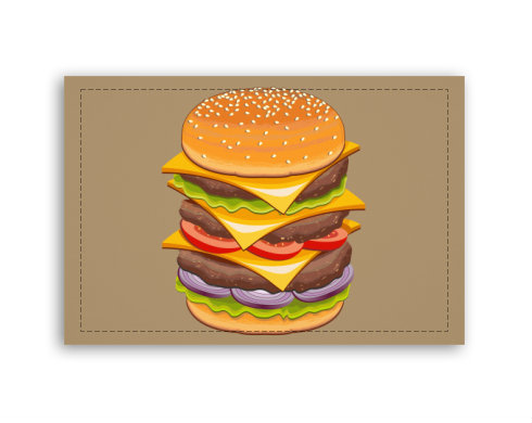 Fotoobraz 90x60 cm střední Hamburger