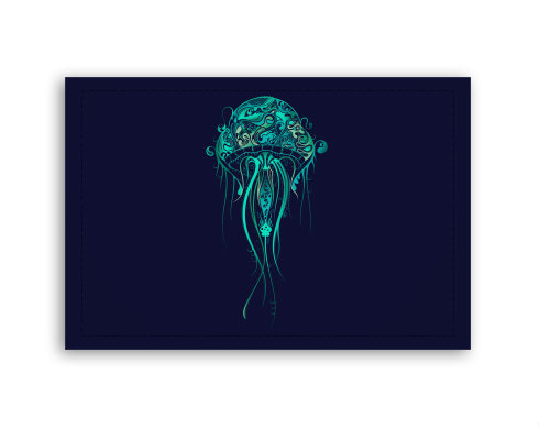 Fotoobraz 90x60 cm střední medúza