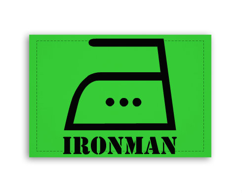 Fotoobraz 90x60 cm střední Ironman