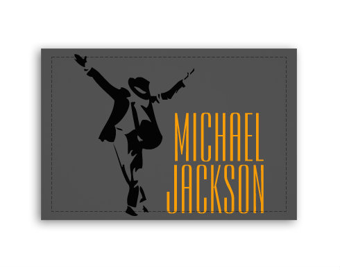 Fotoobraz 90x60 cm střední Michael Jackson