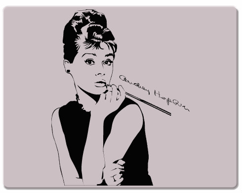 Podložka pod myš Audrey Hepburn