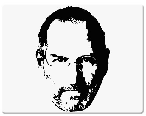 Podložka pod myš Steve Jobs