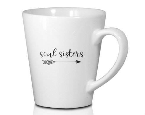 Hrnek Latte 325ml Soul sisters