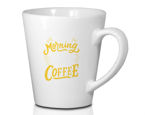 Hrnek Latte 325ml Good morning starts with coffee