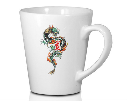 Hrnek Latte 325ml Čínský drak