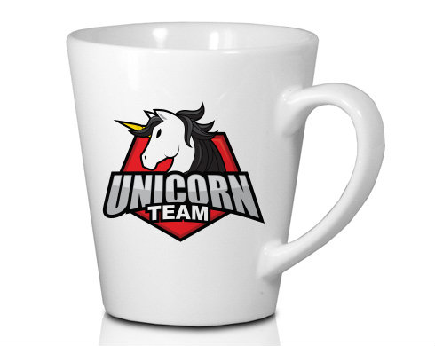 Hrnek Latte 325ml Unicorn team