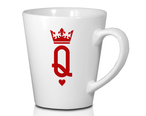 Hrnek Latte 325ml Q as queen