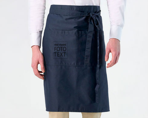 Číšnická zástěra s vlastním potiskem