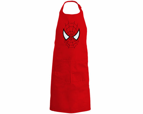 Spiderman Kuchyňská zástěra - Černá