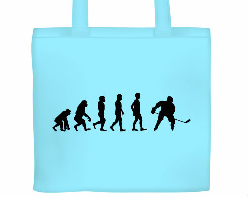 Evolution Hockey Plátěná nákupní taška - Bílá