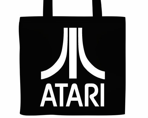 Atari Plátěná nákupní taška - Bílá