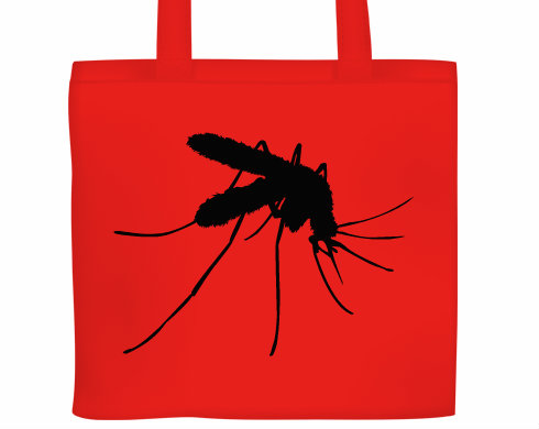 Komár Plátěná nákupní taška - Bílá