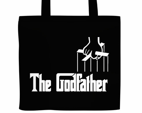 The Godfather - Kmotr Plátěná nákupní taška - Bílá