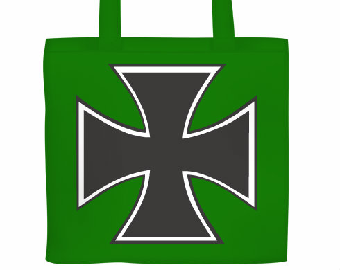 Železný kříž Plátěná nákupní taška - Bílá