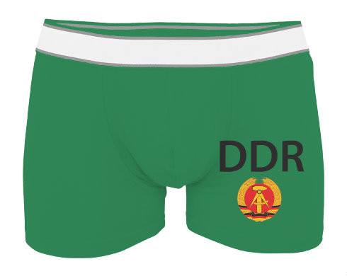 DDR Pánské boxerky Contrast - Bílá