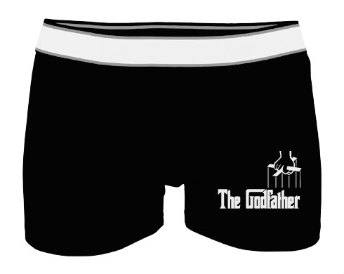The Godfather - Kmotr Pánské boxerky Contrast - Bílá