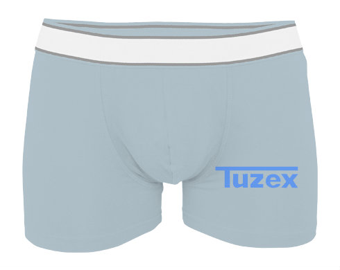 Tuzex Pánské boxerky Contrast - Bílá