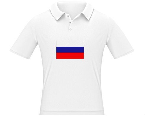 Rusko Pánská polokošile - Bílá