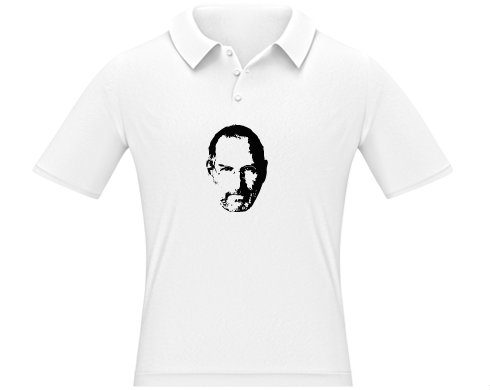 Steve Jobs Pánská polokošile - Bílá