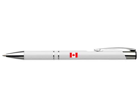 Kanada Kuličkové pero s gravírováním - černá