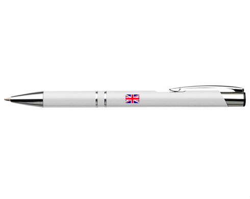 Velká Britanie Kuličkové pero s gravírováním - černá