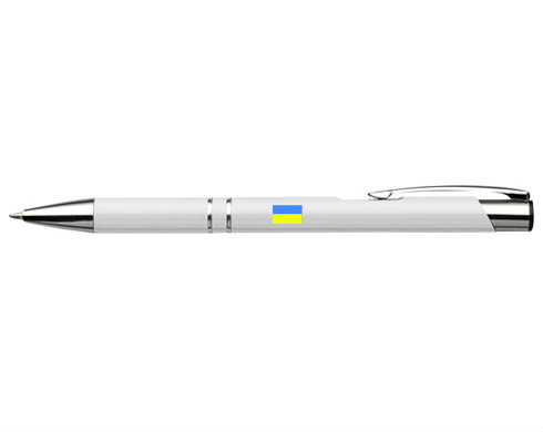 Ukrajina Kuličkové pero s gravírováním - černá