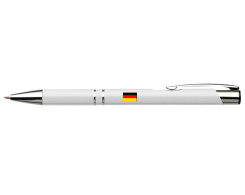 Německo Kuličkové pero s gravírováním - černá