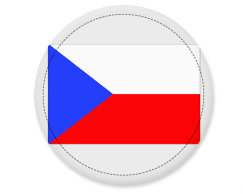 Česká republika Placka - Bílá
