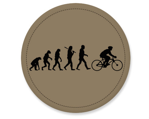 Evolution Bicycle Placka - Bílá