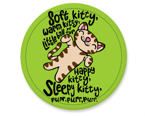 Soft kitty Placka - Bílá