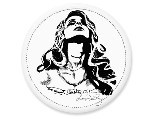 Lana Del Rey Placka - Bílá