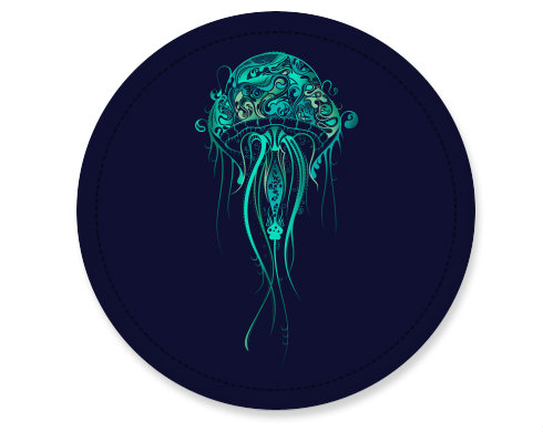 medúza Placka - Bílá