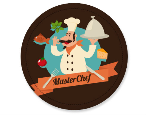 Master Chef Placka - Bílá