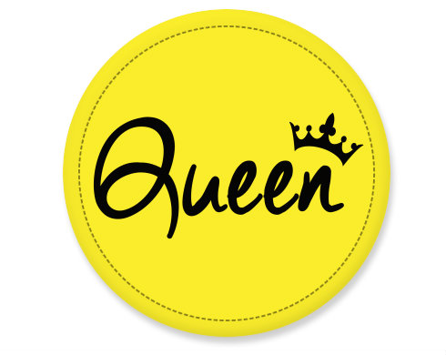 Queen Placka - Bílá