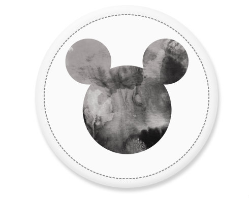 Mickey Mouse Placka - Bílá