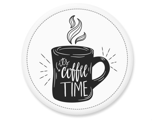 Coffee time Placka - Bílá