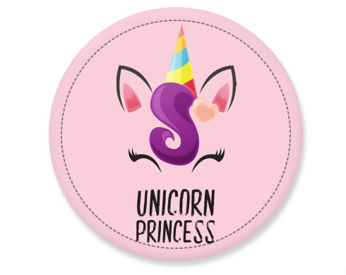 Unicorn princess Placka - Bílá
